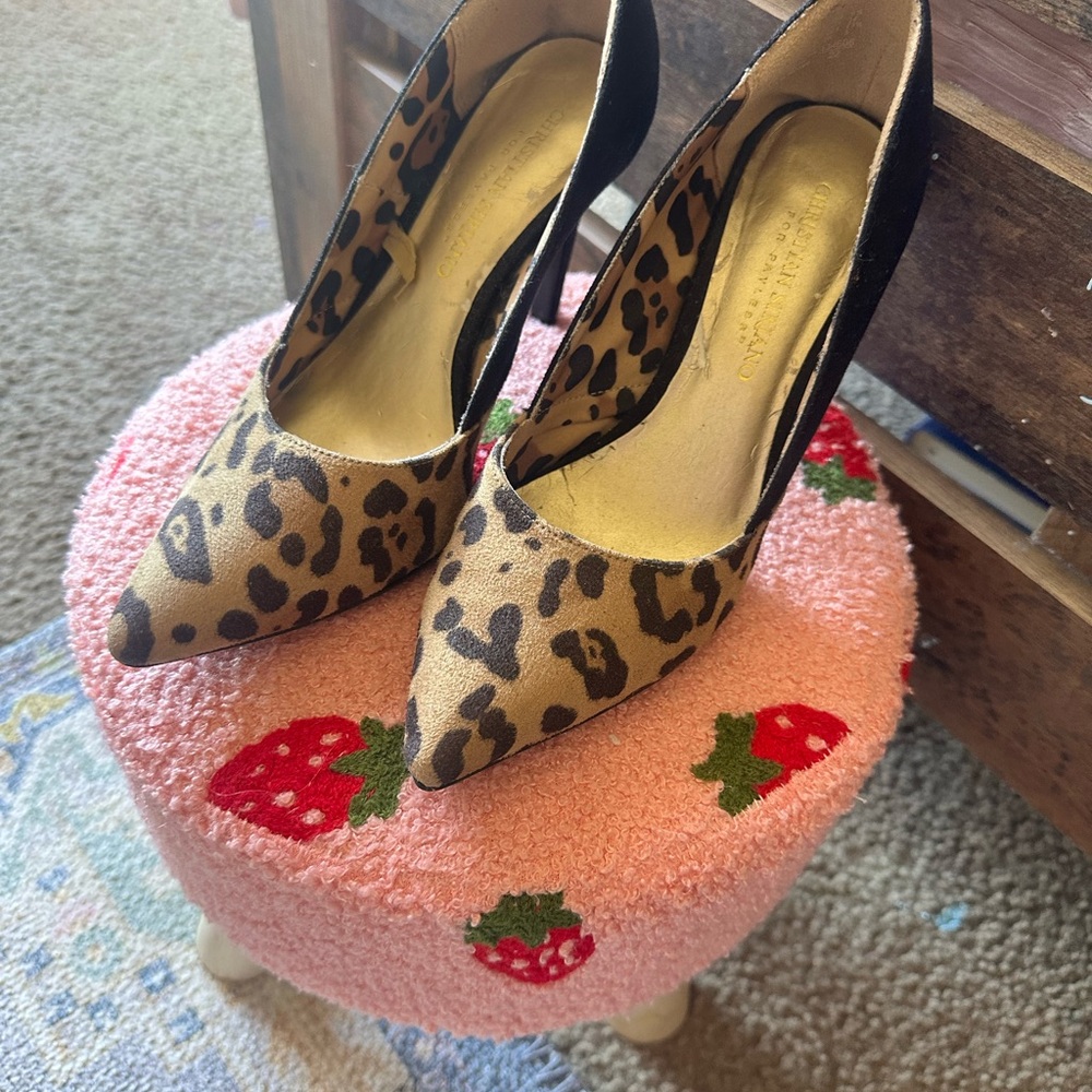 Leopard Print Women's Heels